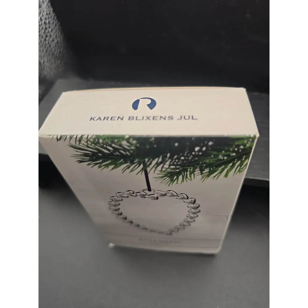 Rosendahl Copenhagen  Heart  Karen Blixen's Jul Design Ornament